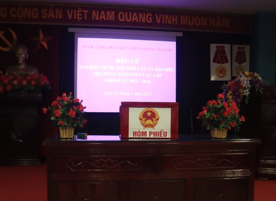 TTYT HUYỆN TIÊN DU SẴN SÀNG BẦU CỬ TẠI KHU CÁCH LY 