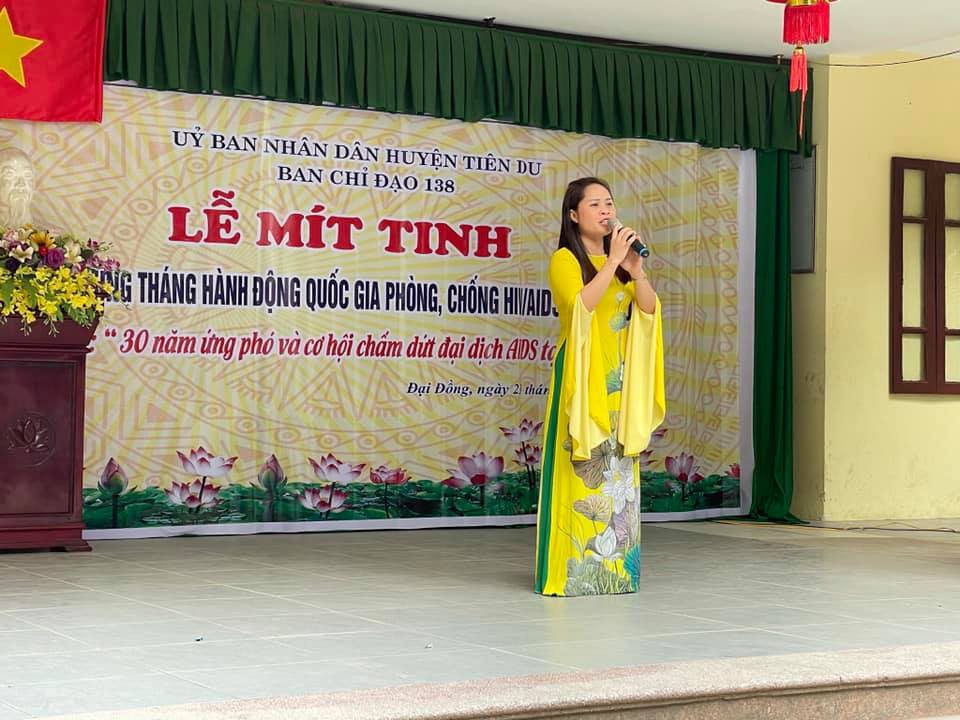 Mít-tinh hưởng ứng Tháng hành động Quốc gia phòng, chống HIV/AIDS Năm 2020