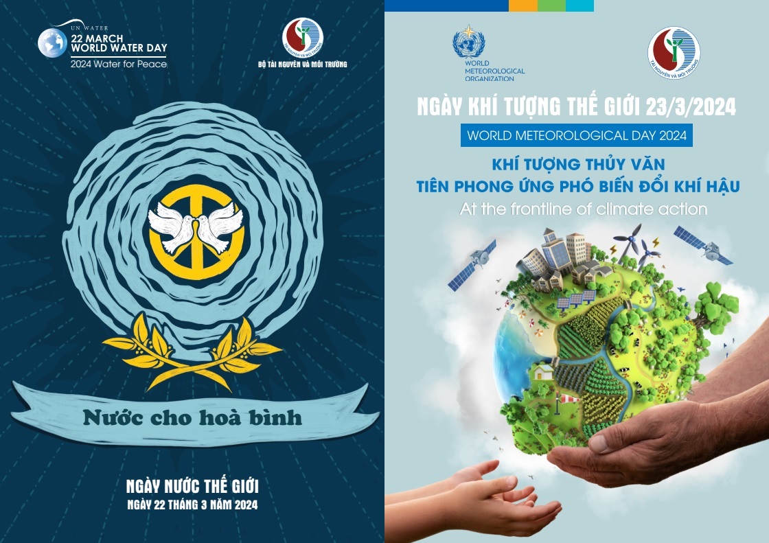 Hưởng ứng Ngày Nước thế giới, Ngày Khí tượng thế giới, Chiến dịch Giờ Trái đất năm 2024
