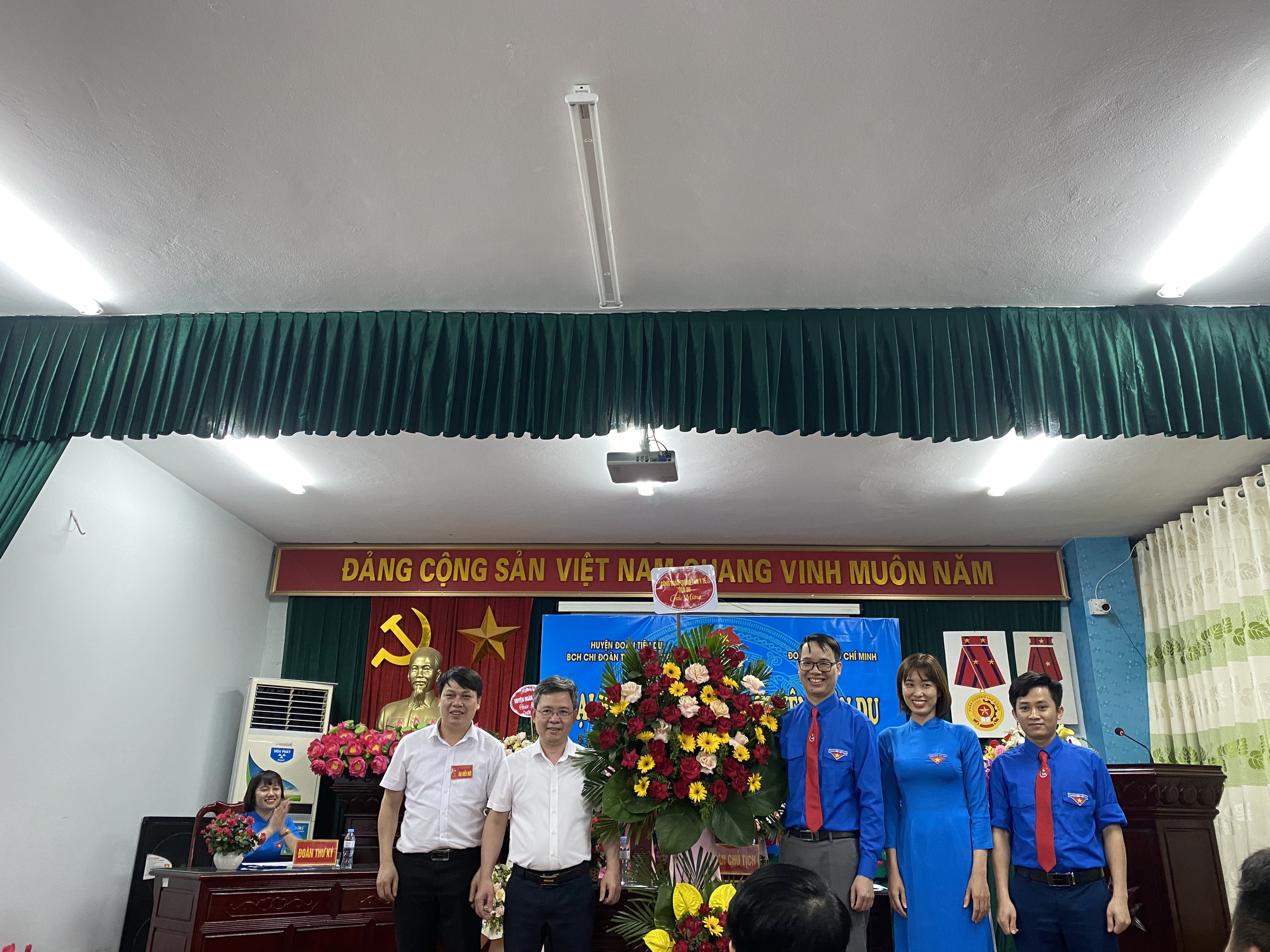 Tổ chức thành công Đại hội Chi đoàn TTYT huyện Tiên Du, nhiệm kỳ 2022-2024 