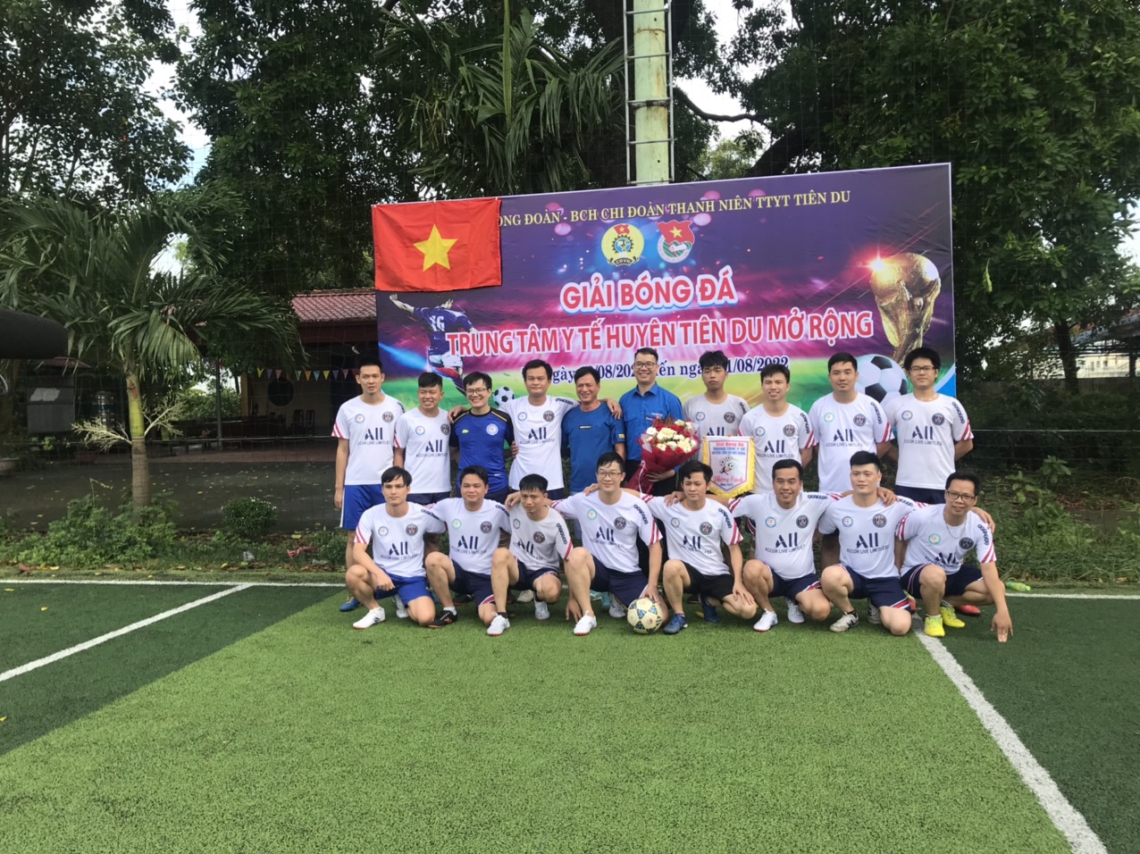 KHAI MẠC “ GIẢI BÓNG ĐÁ TTYT HUYỆN TIÊN DU MỞ RỘNG - NĂM 2022” 