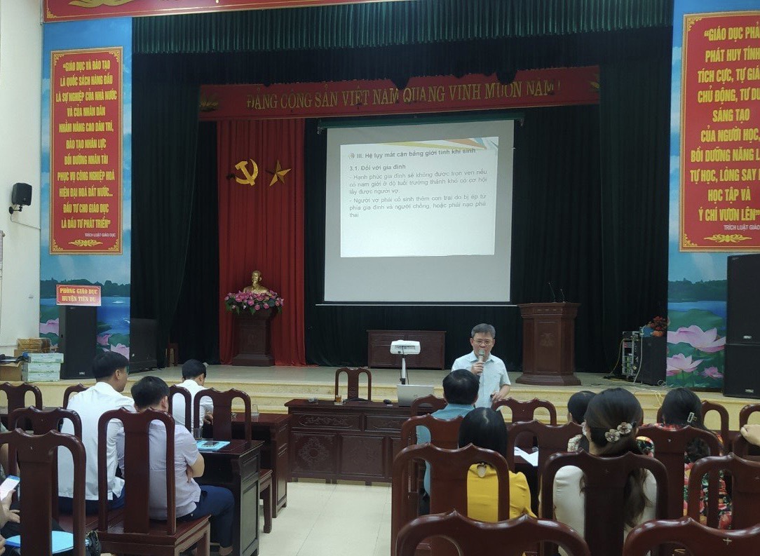 TIÊN DU PHẤN ĐẤU HOÀN THÀNH CHỈ TIÊU VỀ DÂN SỐ NĂM 2024