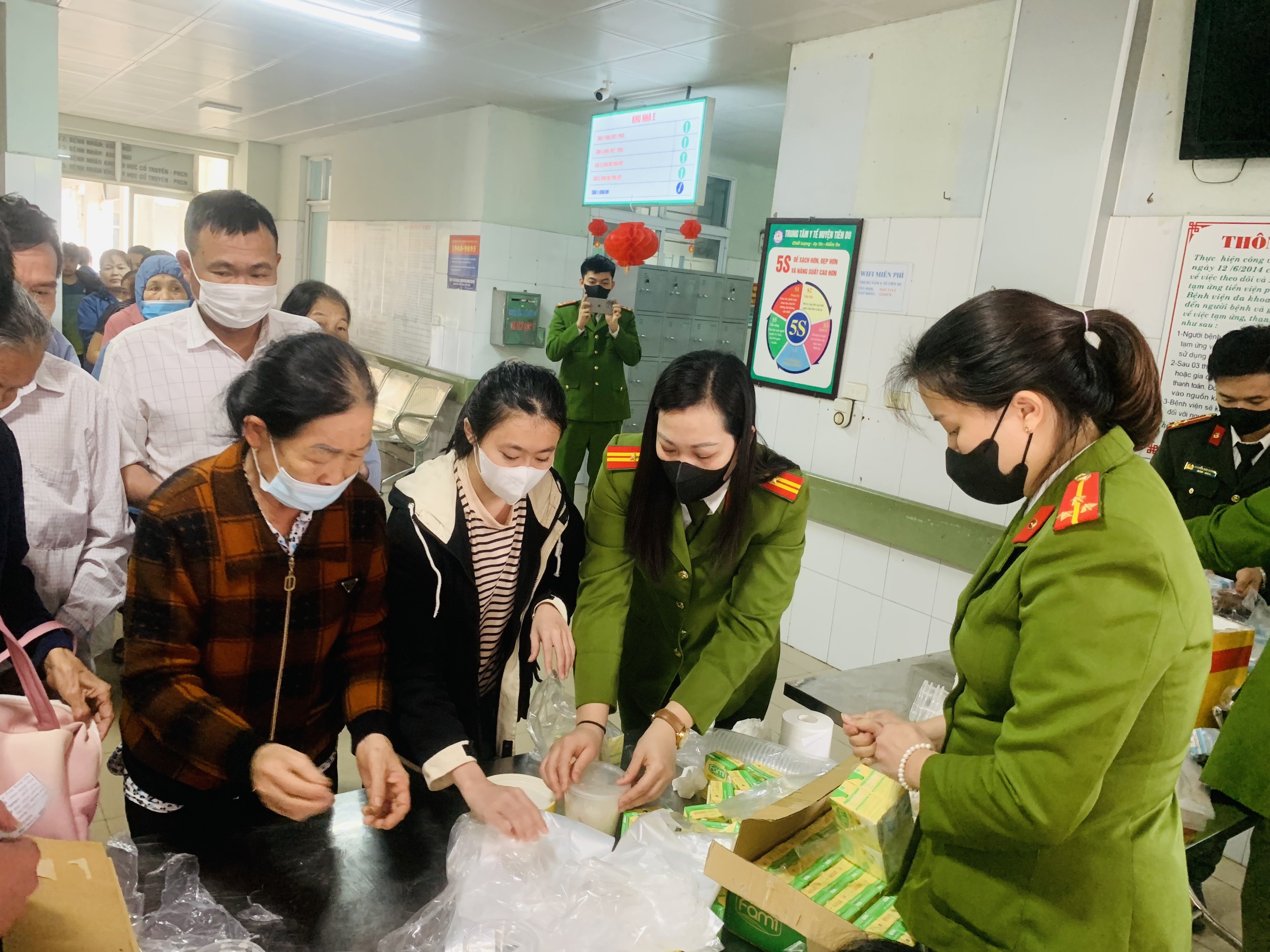 Tổng hợp công tác thiện nguyện tại TTYT huyện Tiên Du  trong tháng 03/2024